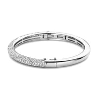 Ti Sento Pavé Cubic Zirconia Bangle