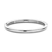 Ti Sento Pavé Cubic Zirconia Bangle