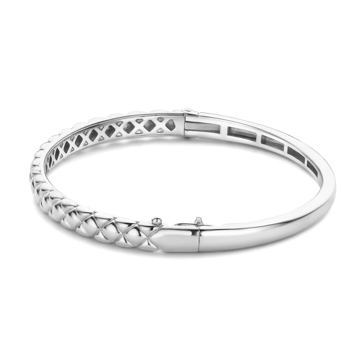 Ti Sento Clover Patterned Bangle - Michael Jones Jeweller