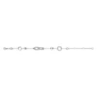 Ti Sento Synthetic Pearl and Mother of Pearl White Rope Link Bracelet - Michael Jones Jeweller