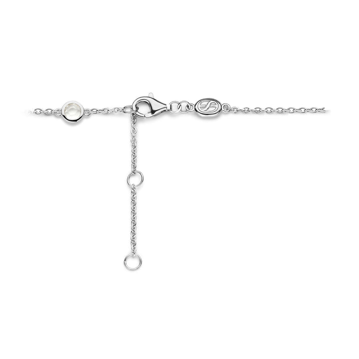 Ti Sento Synthetic Pearl and Mother of Pearl White Rope Link Bracelet - Michael Jones Jeweller