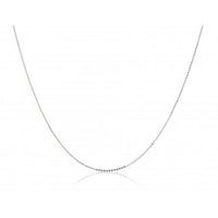 9ct White Gold 18 Inch Trace Chain
