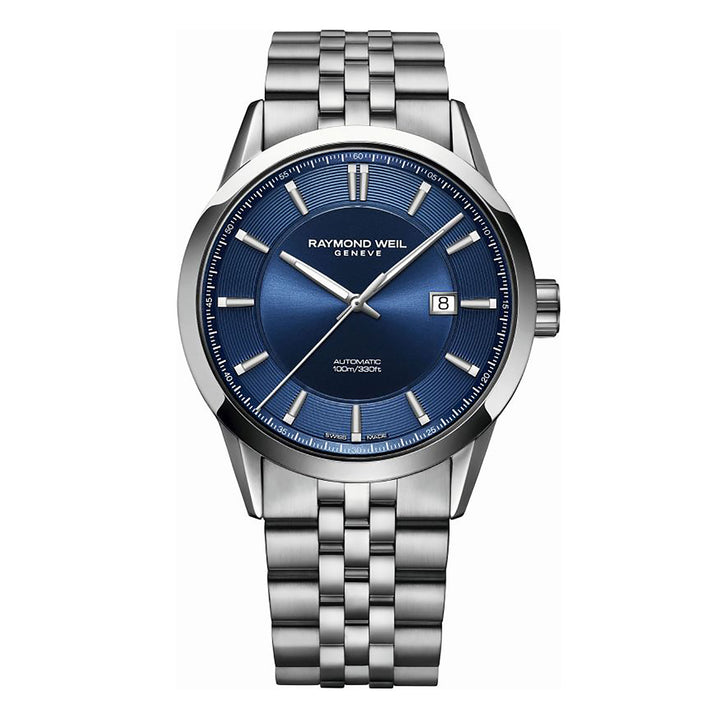 Raymond Weil 45mm Freelancer Dark Blue Automatic Watch