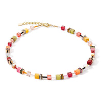 Coeur De Lion GeoCUBE® Indian Summer Iconic Multicolour Necklace