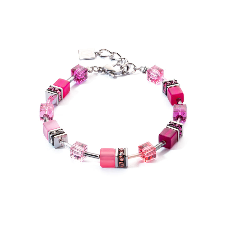Coeur De Lion GeoCUBE® Viva Magenta Iconic Bracelet - Michael Jones Jeweller