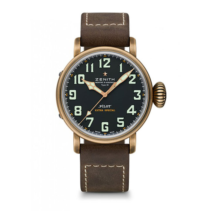 Zenith Pilot Type 20 28'800 VpH - Luxury Men's Watch 29.2430.679/21.C753 - Michael Jones Jeweller