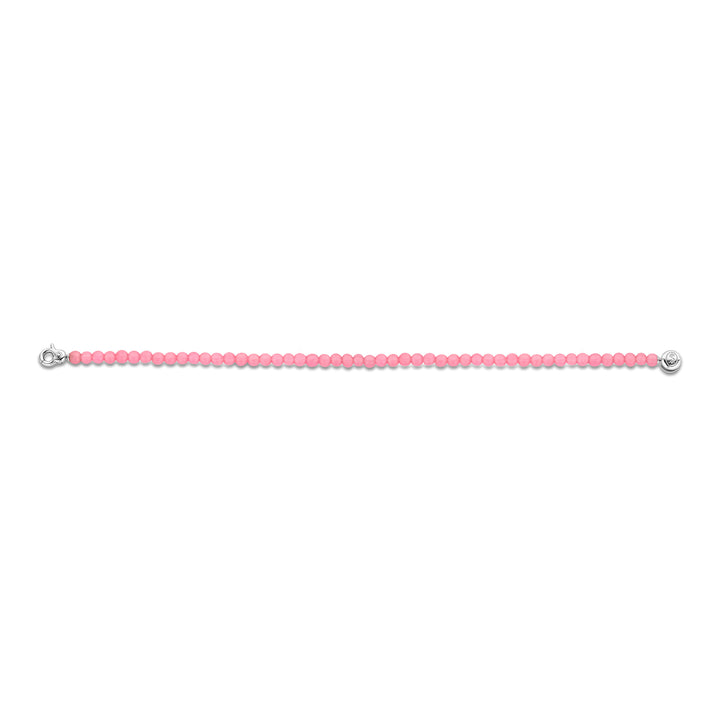 Ti Sento Fuchsia Pink Bead Bracelet - Michael Jones Jeweller