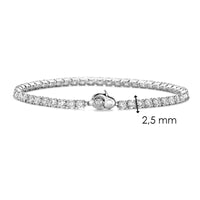 Ti Sento Cubic Zirconia Tennis Bracelet