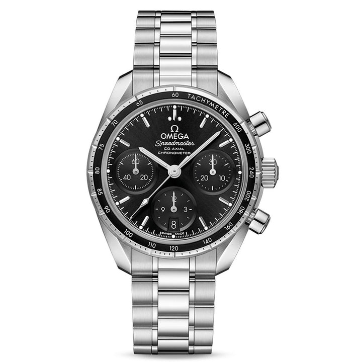 Omega Speedmaster 38mm Co-Axial Chronometer Automatic Watch O32430385001001 - Michael Jones Jeweller