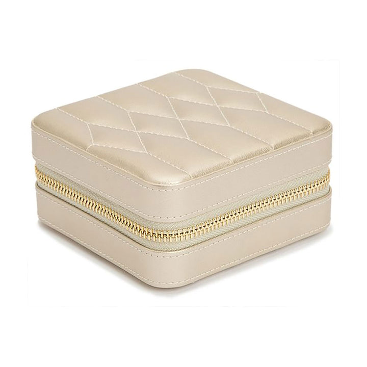 Wolf Caroline Champagne Travel Zip Case