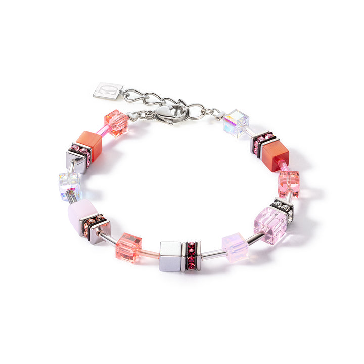 Coeur De Lion GeoCUBE® Red Iconic Joyful Colours Bracelet