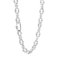 Ti Sento Bubble Oval Linked Necklace - Michael Jones Jeweller