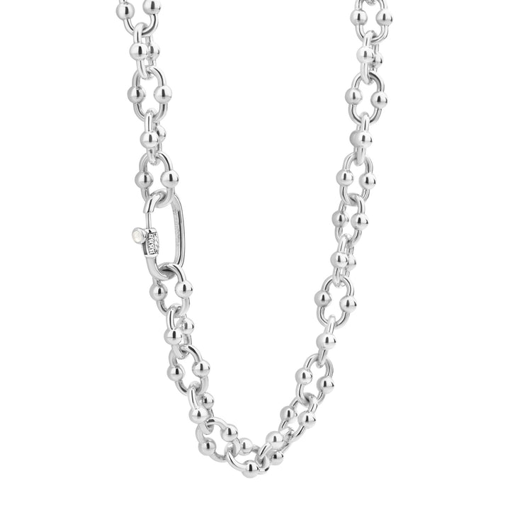 Ti Sento Bubble Oval Linked Necklace - Michael Jones Jeweller