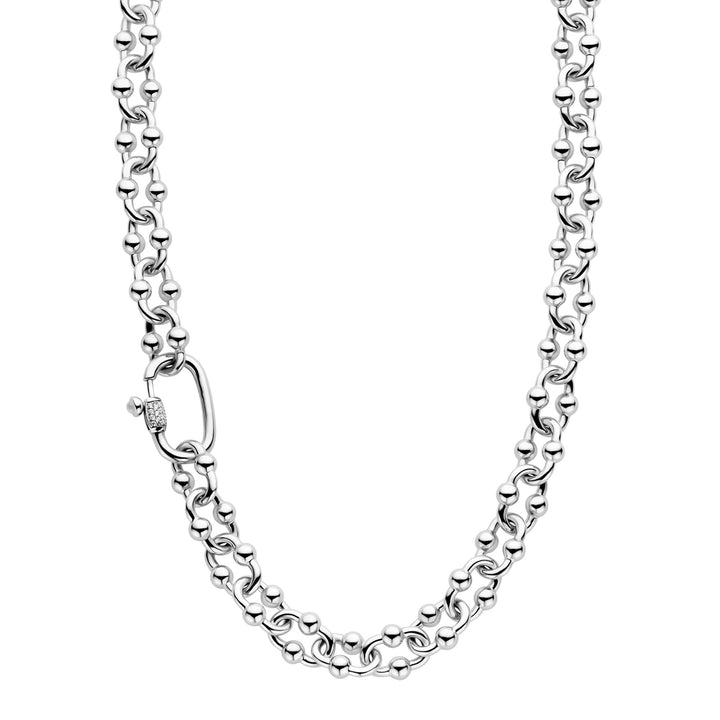 Ti Sento Bubble Oval Linked Necklace - Michael Jones Jeweller
