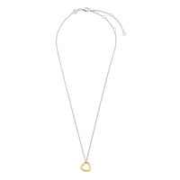 Ti Sento Yellow Gold Plated Heart Necklace - Michael Jones Jeweller