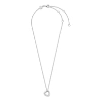 Ti Sento Pavé Cubic Zirconia Heart Necklace - Michael Jones Jeweller