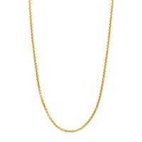 Ti Sento Yellow Gold Plated Chain Necklace