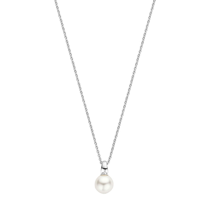 Ti Sento Synthetic Pearl Drop Necklace - Michael Jones Jeweller
