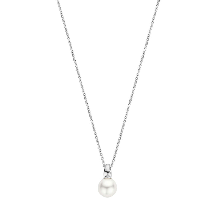 Ti Sento Synthetic Pearl Drop Necklace - Michael Jones Jeweller