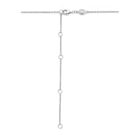 Ti Sento Yellow Gold Plated Cubic Zirconia D-Link Necklace - Michael Jones Jeweller