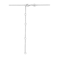 Ti Sento Yellow Gold Plated Cubic Zirconia D-Link Necklace - Michael Jones Jeweller