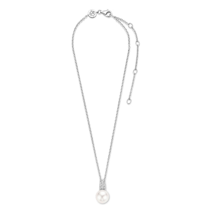 Ti Sento Pearl and Cubic Zirconia Necklace - Michael Jones Jeweller