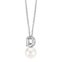 Ti Sento Pearl and Cubic Zirconia Necklace - Michael Jones Jeweller