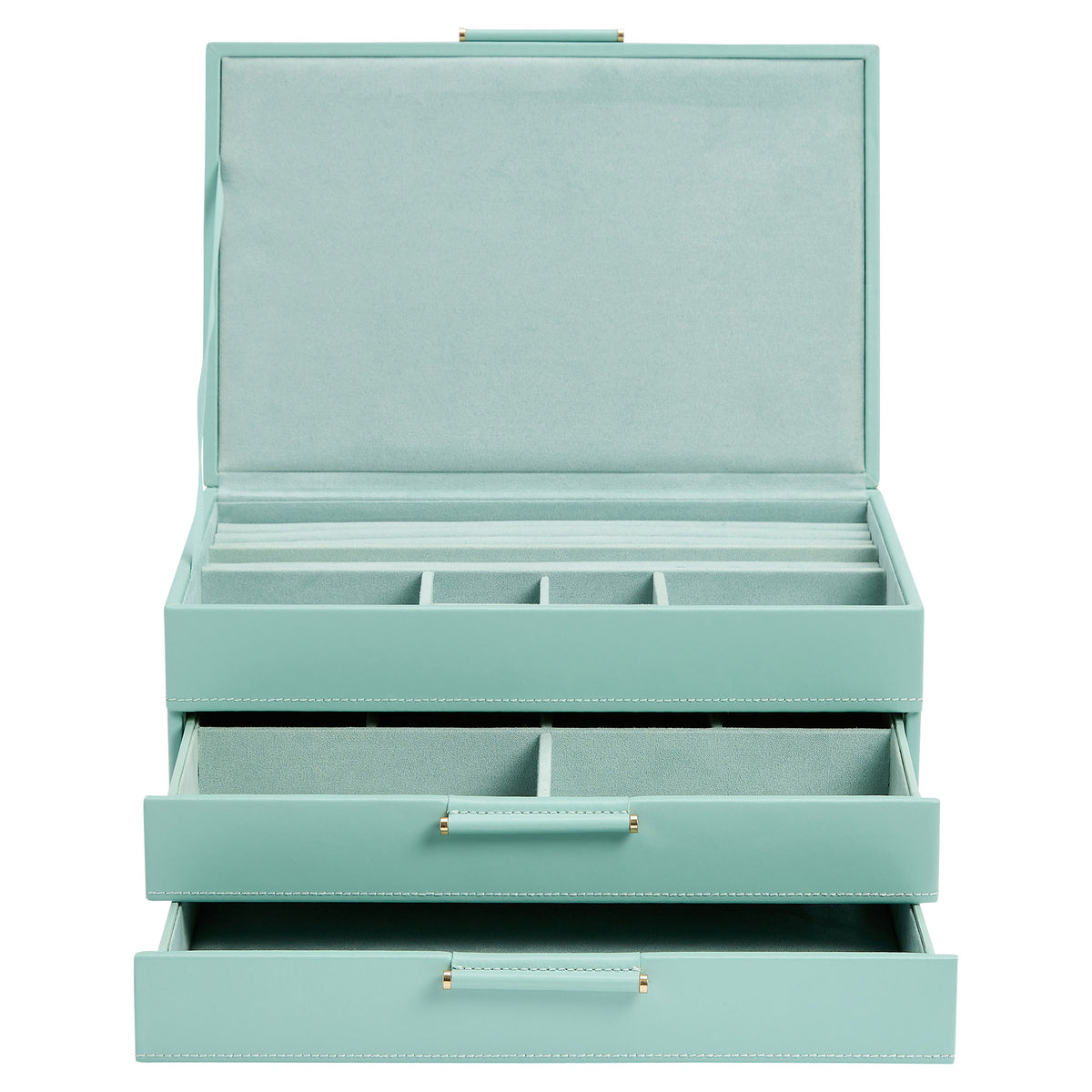 WOLF Sophia Jade Medium Jewellery Box - Michael Jones Jeweller