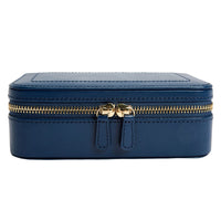 WOLF Sophia Indigo Travel Zip Case - Michael Jones Jeweller