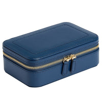 WOLF Sophia Indigo Travel Zip Case