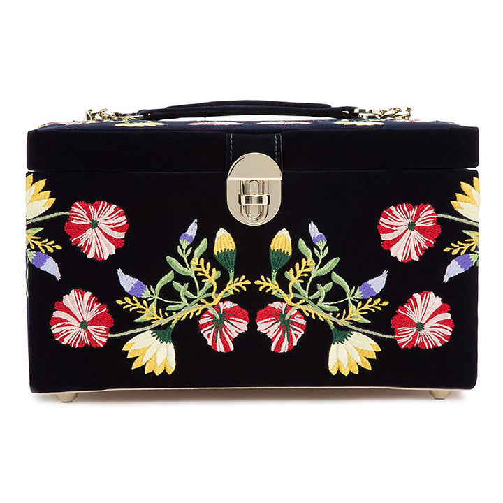 Wolf Zoe Indigo Medium Jewellery Box - Michael Jones Jeweller