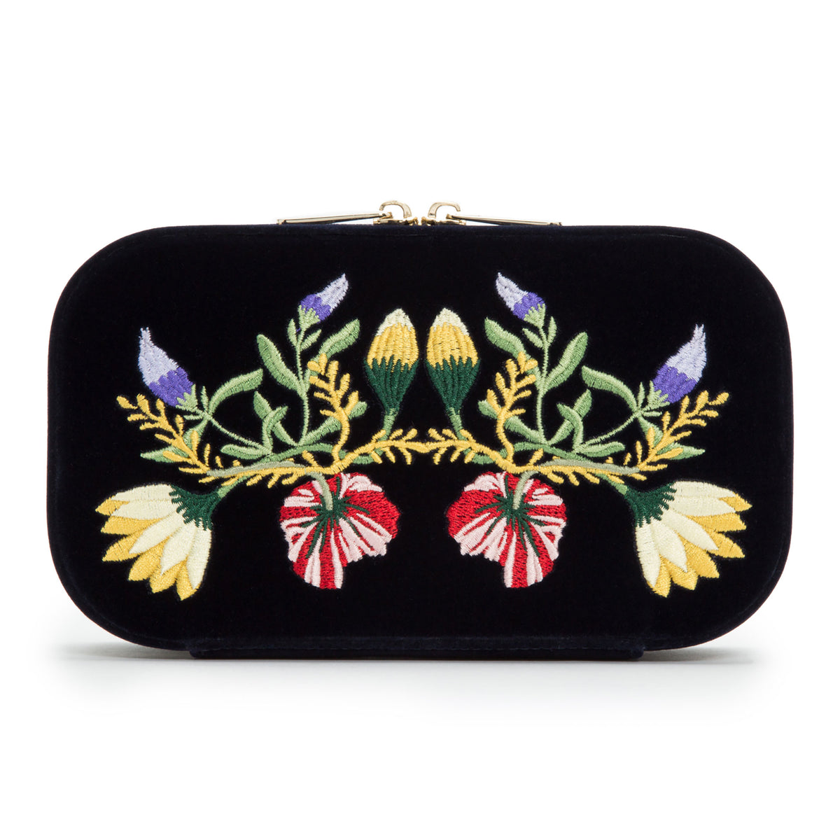Wolf Zoe Indigo Travel Zip Case - Michael Jones Jeweller