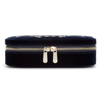 Wolf Zoe Indigo Travel Zip Case - Michael Jones Jeweller