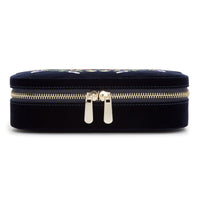 Wolf Zoe Indigo Travel Zip Case - Michael Jones Jeweller