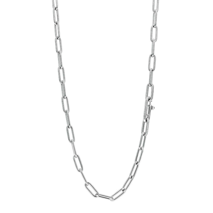 Ti Sento Cubic Zirconia Oval Linked Necklace - Michael Jones Jeweller