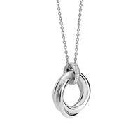 Ti Sento Cubic Zirconia Knot Necklace