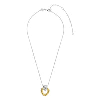 Ti Sento Yellow Gold Plated Entwined Circle Necklace - Michael Jones Jeweller