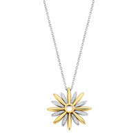 Ti Sento Yellow Gold Plated Mother of Pearl and Cubic Zirconia Star Necklace - Michael Jones Jeweller