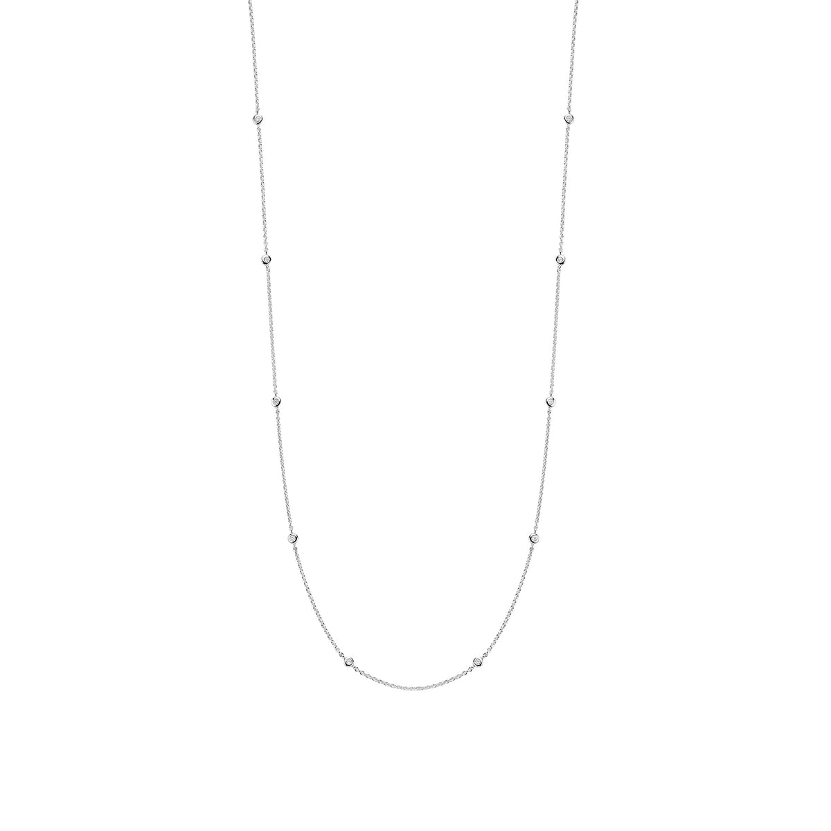 Ti Sento Cubic Zirconia Station Necklace - Michael Jones Jeweller