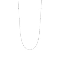 Ti Sento Cubic Zirconia Station Necklace