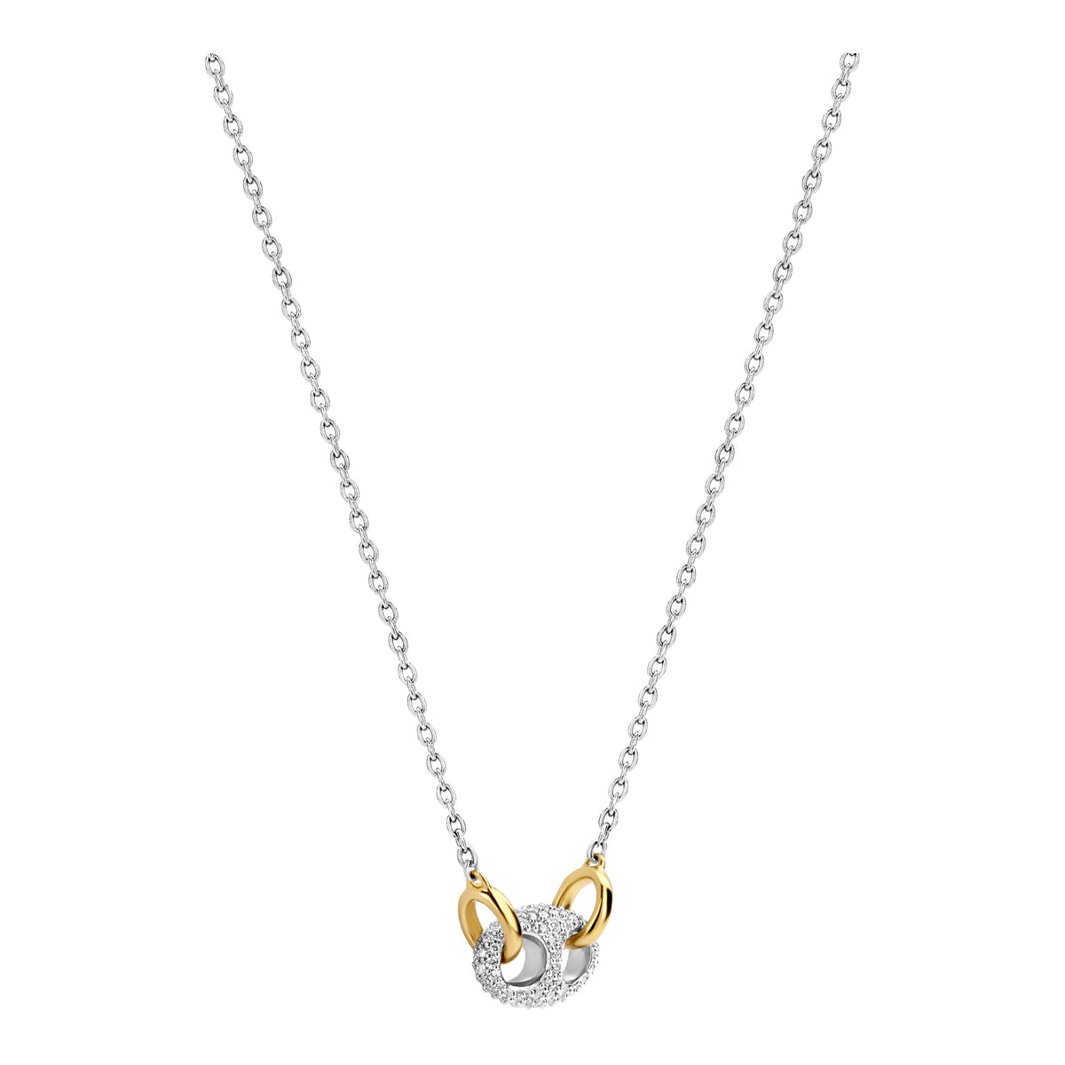 Ti Sento Cubic Zirconia Coffee Bean Necklace - Michael Jones Jeweller
