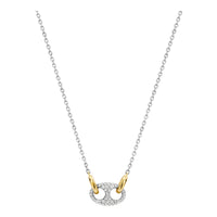 Ti Sento Cubic Zirconia Coffee Bean Necklace - Michael Jones Jeweller