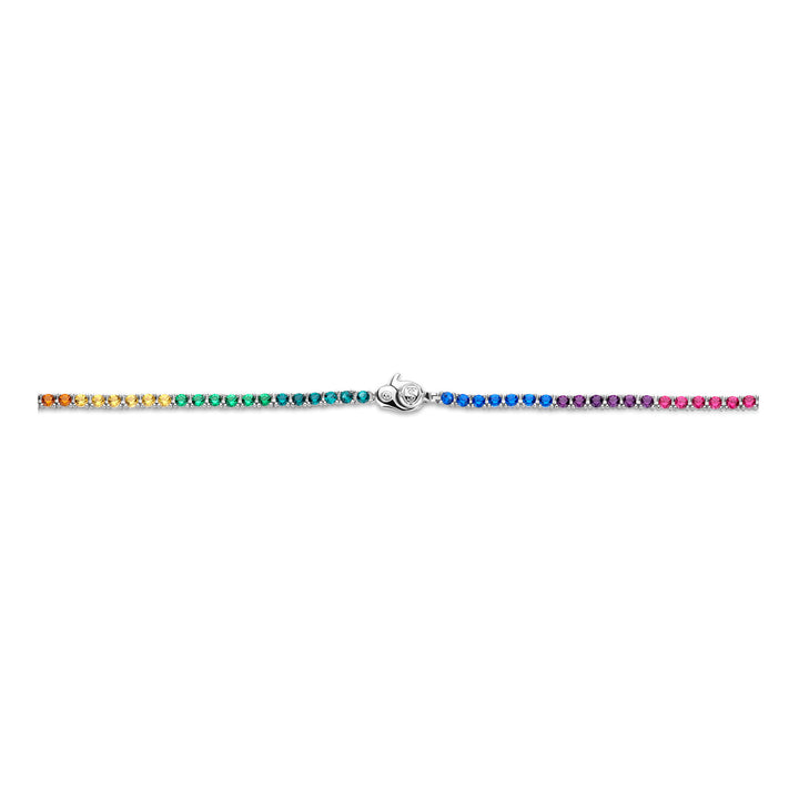 Ti Sento Rainbow Cubic Zirconia Necklace