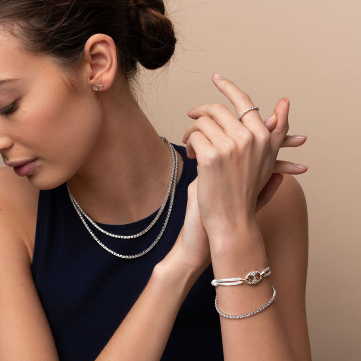 Ti Sento Cubic Zirconia Necklace - Michael Jones Jeweller