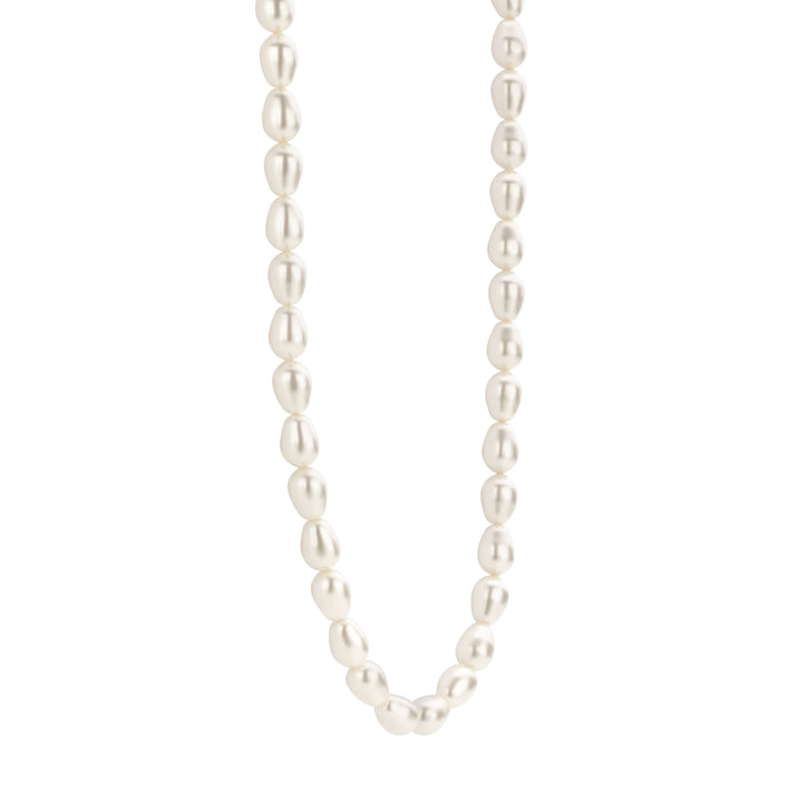 Ti Sento Baroque Pearl White Necklace