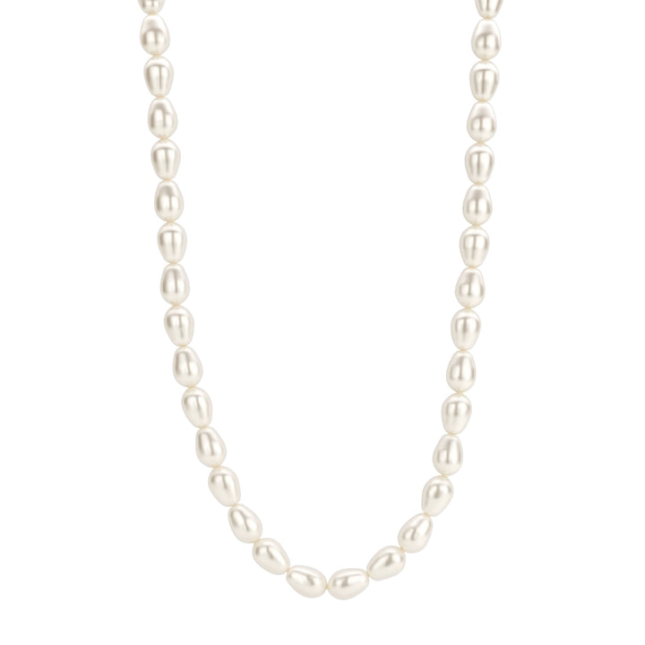 Ti Sento Baroque Pearl White Necklace