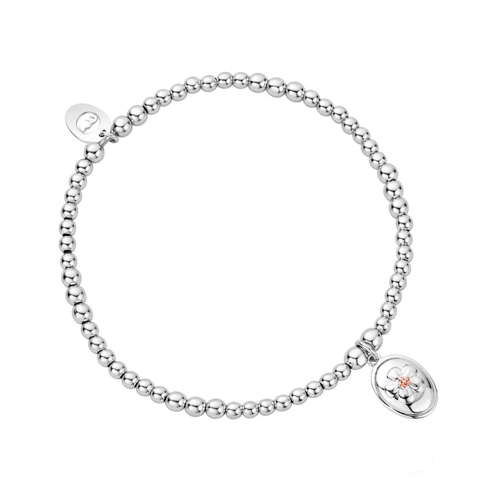 Clogau Nature's Wonder Sterling Silver Forget-Me-Not Affinity Bracelet 3SAFF0622