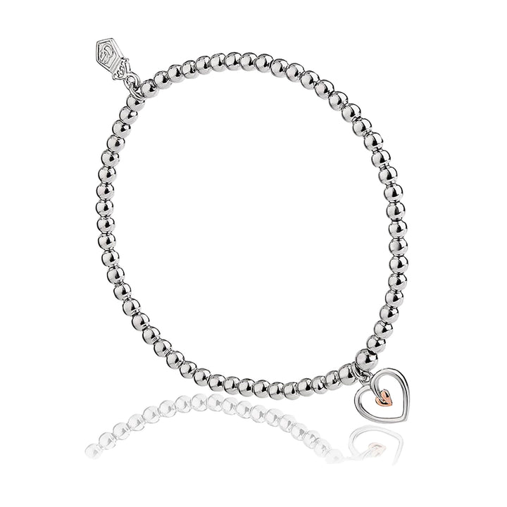 Clogau Tree of Life® Sterling Silver Heart Affinity Bracelet 3SBB7S