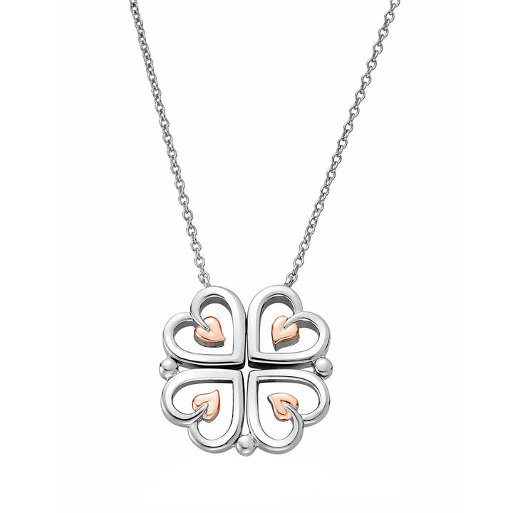 Clogau Tree of Life® Sterling Silver Heart Necklace 3STOL0623