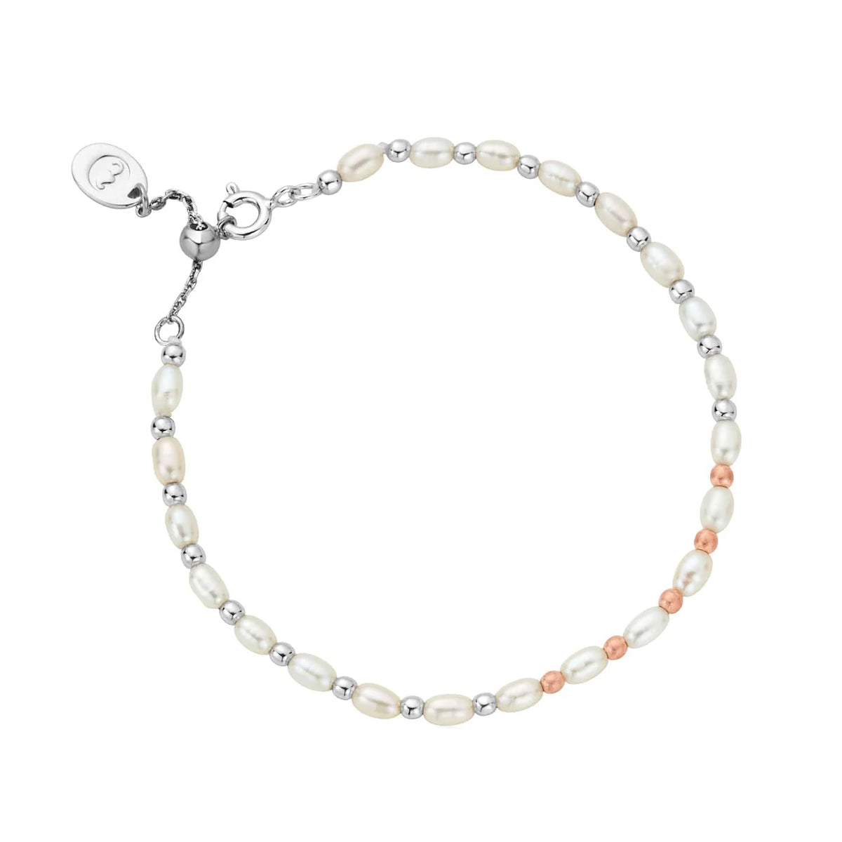 Clogau Welsh Beachcomber Silver and Pearl Bracelet - Michael Jones Jeweller